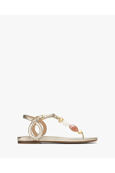 Unisa TOE-POST SANDAL WITH COLOURED TRIM