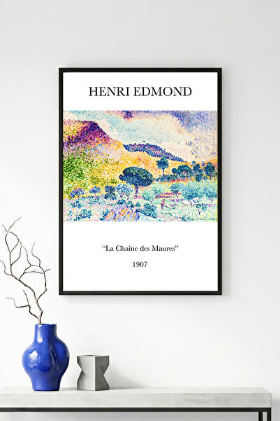 huhuli Αφηρημένος πίνακας με φυσικό τοπίο με φυσικό ξύλινο πλαίσιο - Ζωντανές...