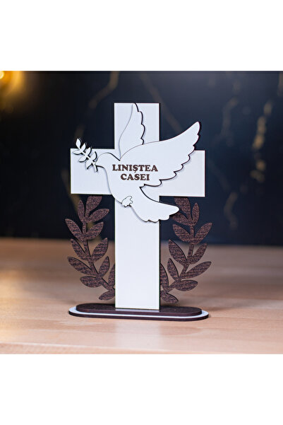 Creators of Crafts Decorative Cross-Peace of Home, 10 X 15 Cm