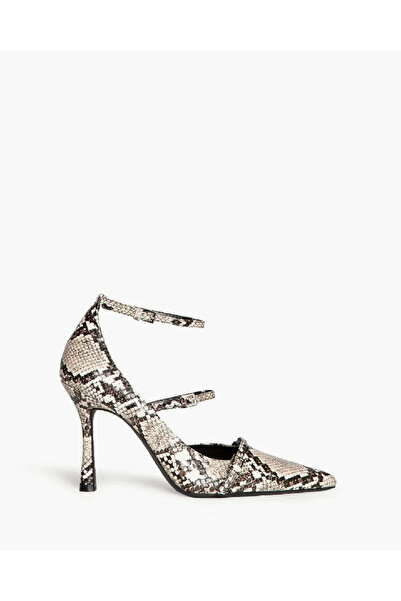 Corina حذاء بكعب عالٍ بتصميم ثعباني