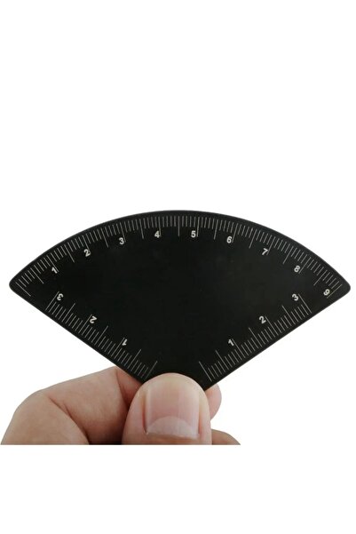 SELA Riglă Metalică Profesională pentru Conturarea Sprâncenelor, Microblading...