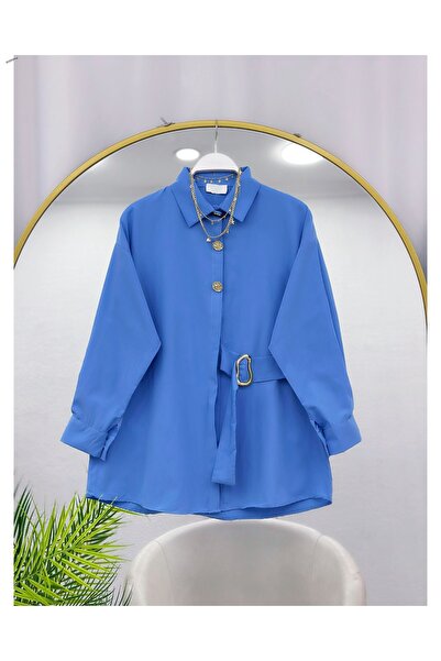 YEDİLALE Gold Buttoned Waist Detail Tunic [Tunic Only, Price Included]