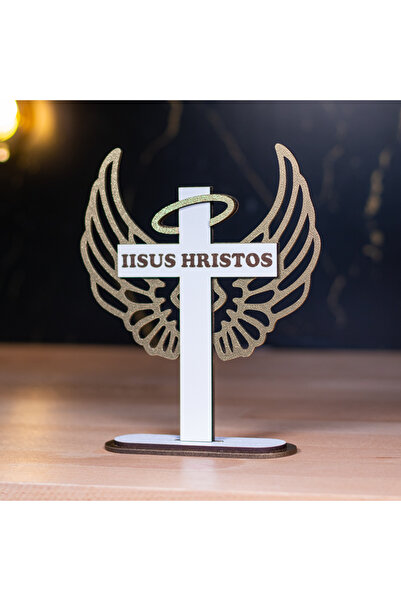 Creators of Crafts Decorative Cross - Jesus Christ, 13 X 16 Cm