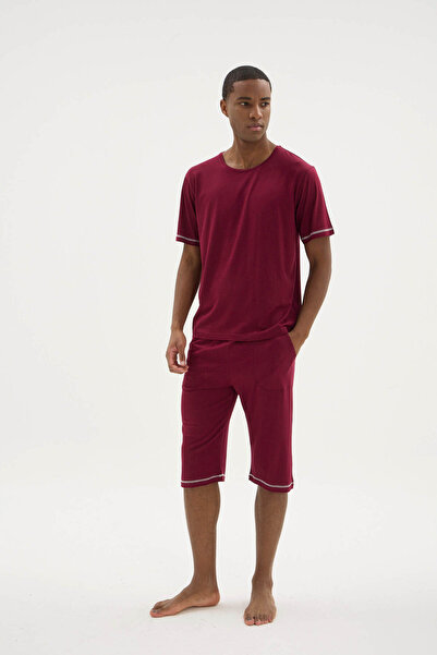 KLY طقم كابري مودال برقبة دائرية 26254