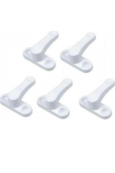 NW NessiWorld 5 Pieces Unbreakable Metal Pimapen Window Safety Child Lock