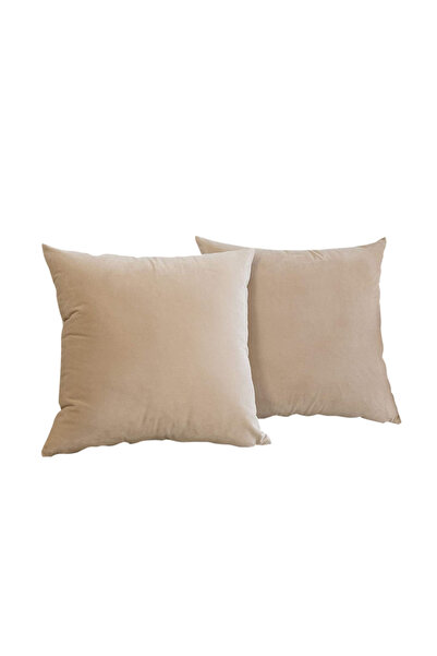 Five Store Set of 2 decorative velvet cushion covers with zipper, 50x70 cm, M...
