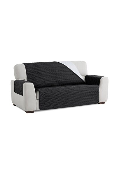 Sofazip Sofazip waterproof quilted sofa cover, color Black 3-seater sofa plus...