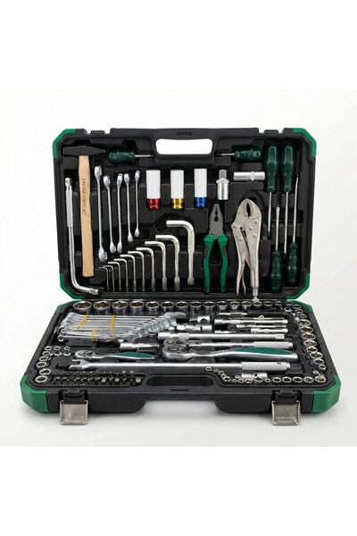 AutoFamily AUTO FAMILY Precision 142 Pcs Ratcheting Screwdriver & Socket Bit Set