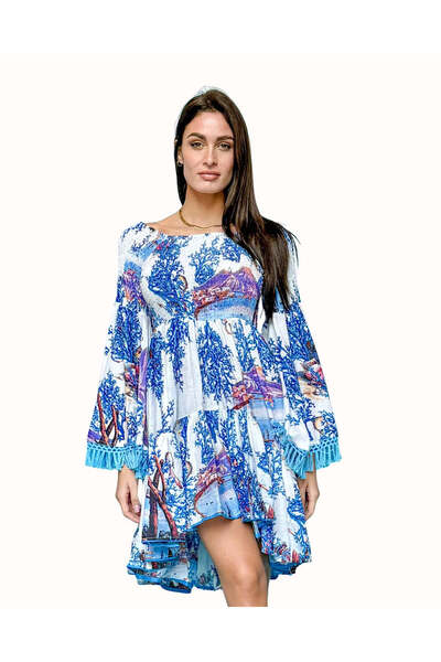 Antica Sartoria OFF SHOULDER SUMMER DRESS