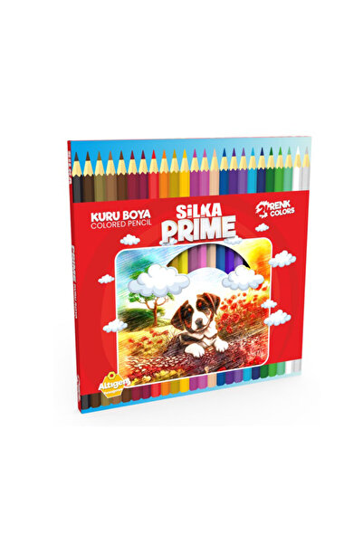 Silka Hex Prime 24'lü Kuru Boya Kalem Seti / Art.1048