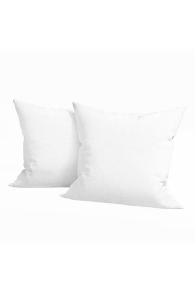 Five Store Set of 2 decorative velvet cushion covers with zipper, 50x50 cm, M...