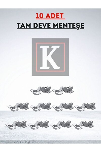 SAMET Master Tam Deve Frenli Menteşe - Yavaş Kapanan İç Kapak Menteşesi (Soft...