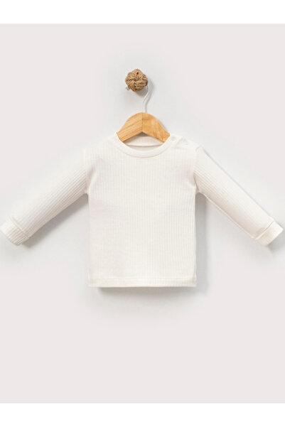 Angeltouch Bisiklet Yaka Uzun Kollu Kız Erkek Bebek Çocuk Sweatshirt Raporlu ...