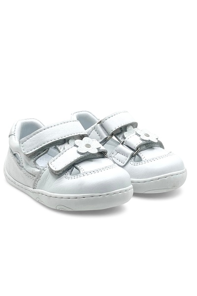 HAPPY WALK Pantofi casual pentru fetițe cu talpă din piele și ortopedică