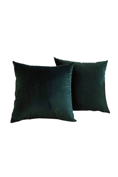 Five Store Set 2 huse pernute decorative din catifea cu fermoar, 50x70 cm, Ma...