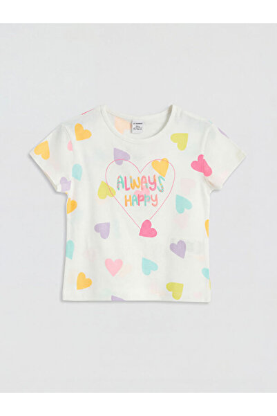 LC Waikiki Zero Roba Collar Embroidered Girl's T-Shirt from Uzg Store for Sty...