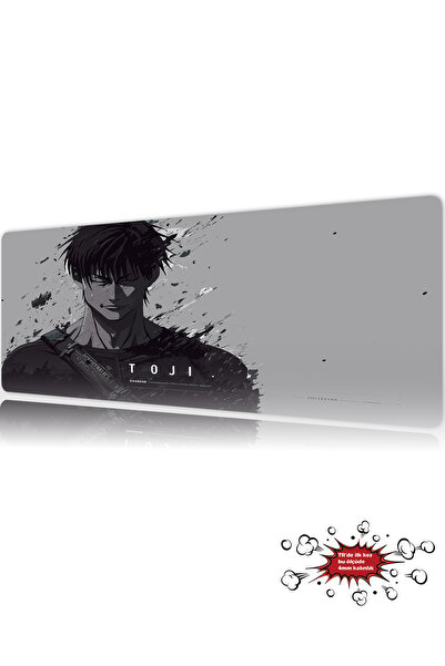 urzuva Shadow Toji Gaming Oyuncu XL Mouse Pad Mousepad 90X40 cm 4MM Dikişli M...