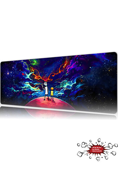 urzuva Cosmic Curiosity Gaming Oyuncu XL Mouse Pad Mousepad 90X40 cm 3Mm Diki...