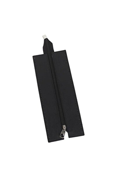 Ritzz Премиум цип от изкуствена кожа 26x10 СМ (Сребрист)