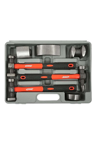 DEGET 7-PIECE VERKE TIN WORKING TOOL SET - HAMMERS AND TOOLS FOR STRAIGHTENIN...