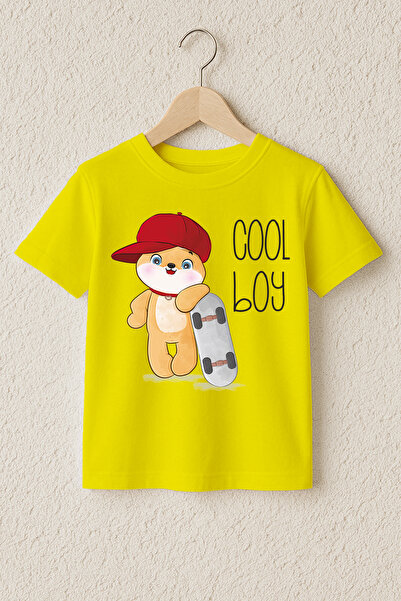 MYADA Μπλουζάκι Cool Boy με στάμπα, 100% βαμβακερό, υψηλής ποιότητας 22375