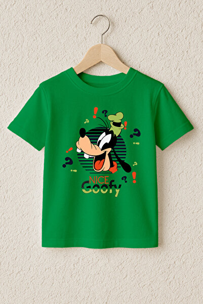 MYADA Tricou premium cu imprimeu Goofy, 100% bumbac 23979