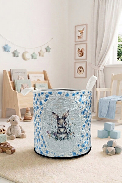 aymira home Folding Digital Printing Children's Room Toy Organizer Dirty Laun...