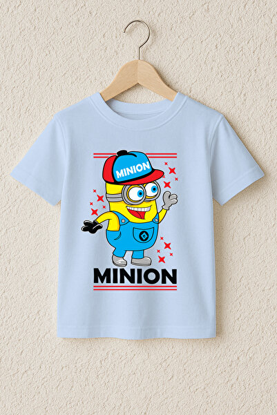 MYADA Μπλουζάκι με στάμπα Minion, 100% βαμβάκι, Premium 23401