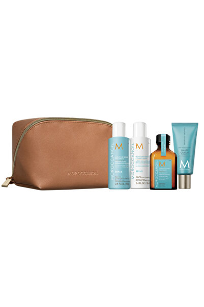 Moroccanoil Set de par Moisture Repair Hair Care Travel 2x70 1x25 1x40
