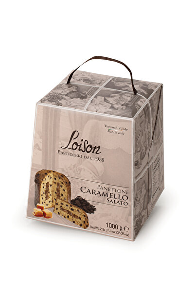LuxuryBaskets Panettone Loison Caramel Sarat 1kg