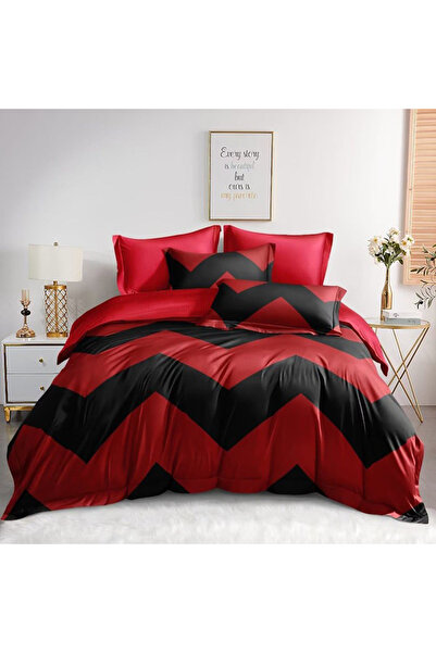 Five Store SUPER double bed linen, Gisela, mercerized cotton, multicolor, 4 p...