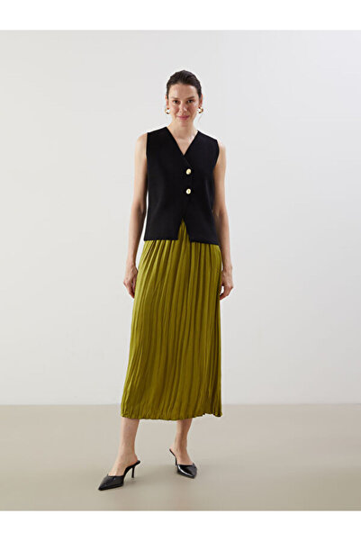 LC Waikiki I Beli Corded Pleated Skirt from Freezen Store