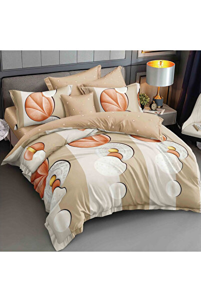 Five Store Single bed linen with 2 pillowcases, Merche, mercerized cotton, mu...