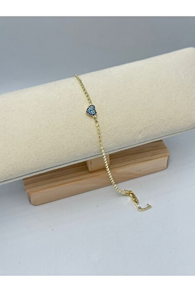 BYYEŞO Minimal Heart Detail Steel Bracelet