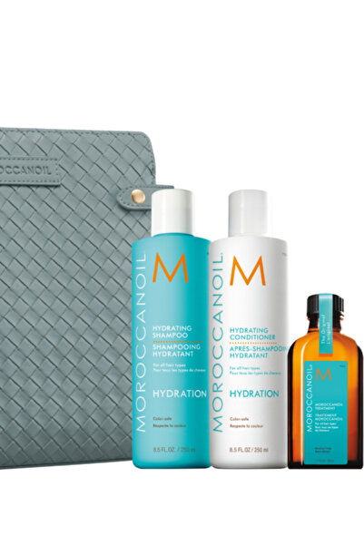 Moroccanoil Hydration Set Hydration Holiday Gift Set 2x250ml 1x50ml
