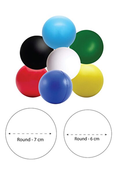 genric ROUND STRESS BALL PACK OF 7