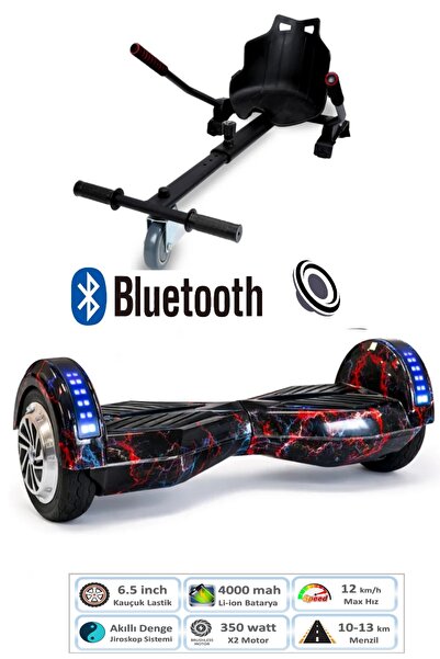 CityMate Smart Balance Elektrikli Kaykay Hoverboard 8.5inch + Hoverkart Set A...