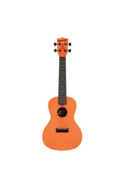 Kala Waterman Recycled Concert Ukulele (Sunset Orange)