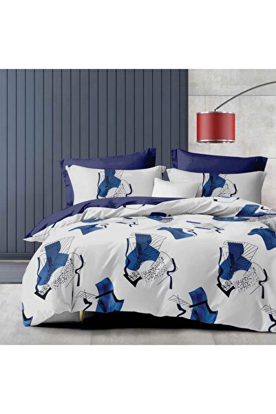 Five Store Lenjerie de pat pentru o persoana cu 2 huse de perna, Ensio, bumba...