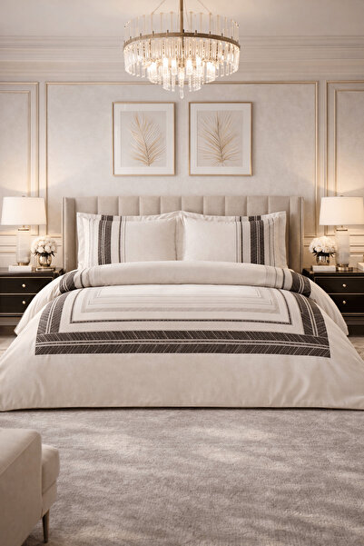 Özdilek Blend Duvet Cover Set Double - Cream