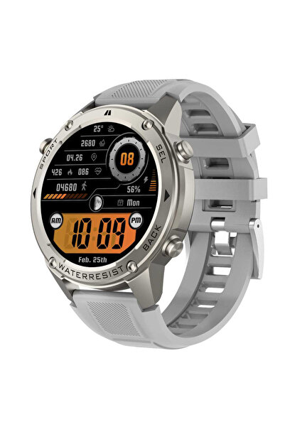 Lumaudio Tank Men's Smartwatch, Swim-Resistant and High-Performance GPS, Black