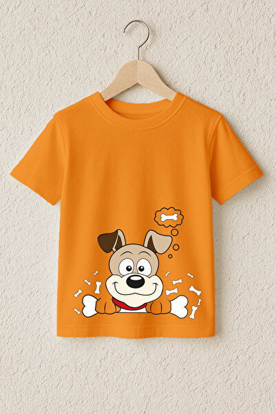 MYADA Μπλουζάκι με στάμπα χαριτωμένο κουτάβι, 100% βαμβακερό, υψηλής ποιότητα...