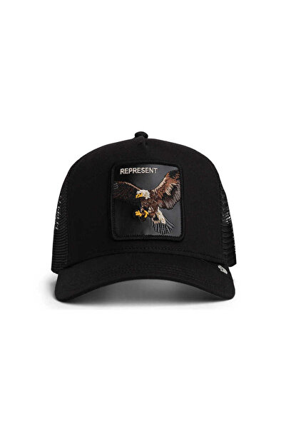 Goorin Bros . Represent Eagle Trucker ( Kartal Figür ) 101-2993 Şapka