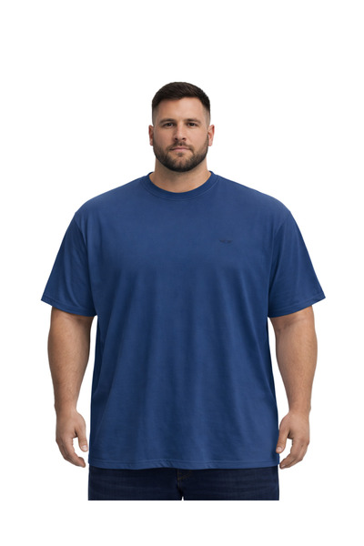 BattalModa Men's Large Size Marine Basic Short Sleeve T-Shirt 3Xl-4Xl-5Xl-6Xl...