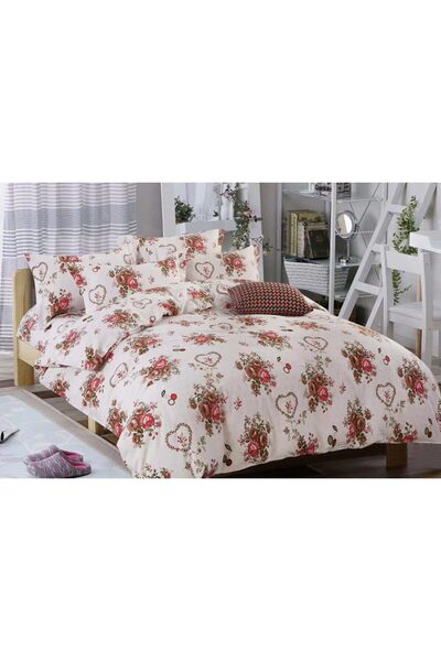 Five Store SUPER double bed linen, Jeni, ranforce cotton, multicolor, 4 pieces