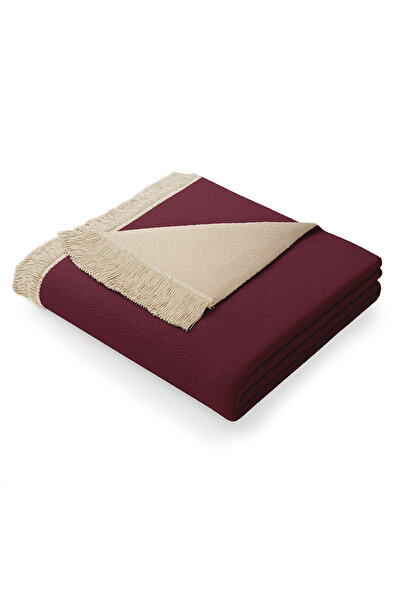 Amelia Home Vintage cotton blanket with fringes, Franse, 430 g/m2, 150x200 cm...