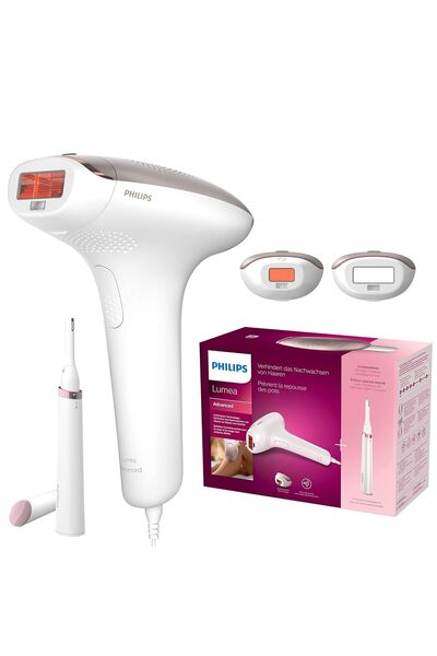 Generic جهاز فيليبس لوميا المتقدم لإزالة الشعر بتقنية IPL مع ملحقين للوجه وال...