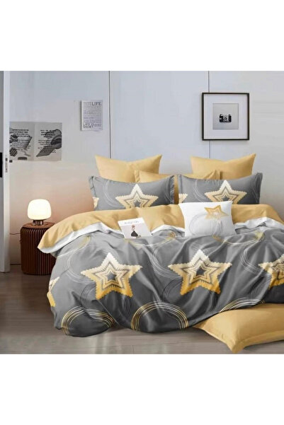 Five Store Single bed linen, Stelaria, mercerized cotton, multicolor, 3 pieces