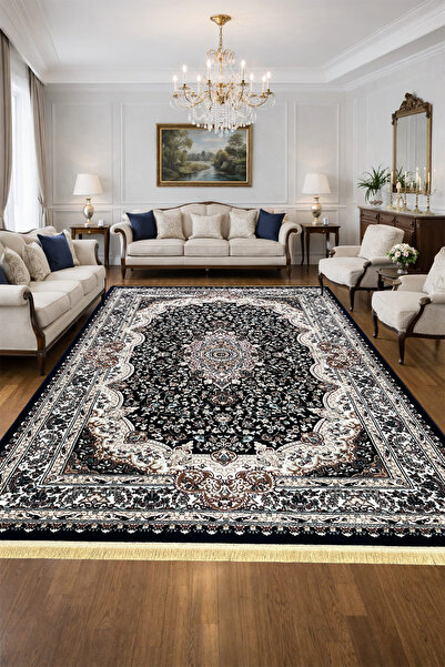 ünalcarpet 4 Metrekare - 6 Metrekare Modern Salon Ve Oturma Odası Halısı Yumu...