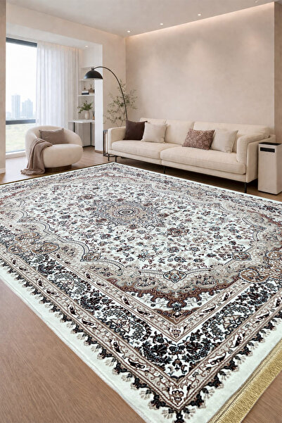 ünalcarpet 4 Metrekare - 6 Metrekare Modern Salon Ve Oturma Odası Halısı Yumu...